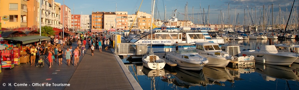 Promenade en mer cap agde 1