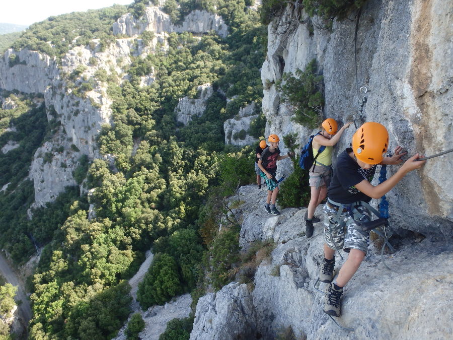 VIA FERRATA PRES MONTPELLIER ET CEVENNES